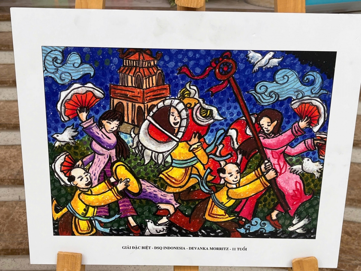 2025 international painting contest launched in Hanoi